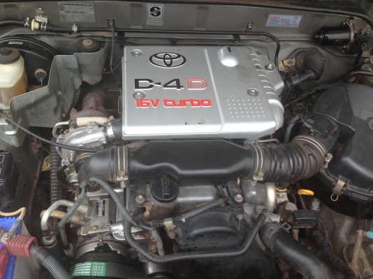 TOYOTA HILUX TIGER D4D EXTRACAB 2.5  MT ปี 2003 รถสวยสีบางเดิมๆดี เครื่องแห้งแรงดีไม่มีเยิ้ม ภายในเก๋งคอนโซลสวยครบพร้อม CD แอร์เย็น พ.เพาเวอร์ ก.ไฟฟ้าครบครัน กระบะปูพื้นยางลายเนอร์ ช่วงล่างแน่น ยางสภาพดี 4 เส้นประมาณ 70\% พร้อมใช้งาน เอกสารทะเบียนภาษีคร