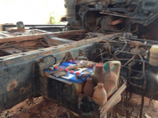 รถมิตซู 10 ล้อดั้ม 190 แรงม้า  ( ขายหัว / คัชซี )  สนใจติดต่อ 081 - 6079515