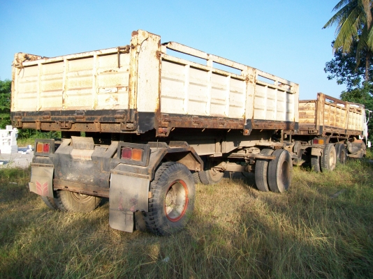 ขายถูก ถูก 10 ล้อ 18 ล้อ พ่วงแม่ลูกดั้มพ์ HINO SUMO 220 แรงม้า 2 เพลา เดิมทั้งคัน เบรคทิฟฟี รถพร้อมใช้ 081-1841924