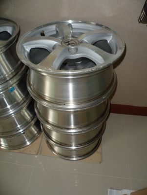 ขายแม็ก civic FD ขอบ15" ใส่5รู114 กระบะ5รู ใส่ได้(ชุด4วง 2,900บ.)