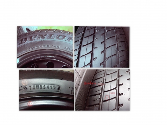 ขายแล้วล้อกะทะ vios ยาง185/60/15 สภาพป้ายแดง 5500 บาท