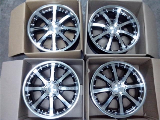 ล้อ MAX LOWENHART แนว VIP ขอบ17x7.5 6 รู งาม ยังใหม่