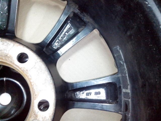 ล้อ MAX LOWENHART แนว VIP ขอบ17x7.5 6 รู งาม ยังใหม่