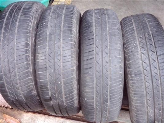 ล้อกะทะ นิสสัน มาร์ทพร้อมยาง ขอบ 14