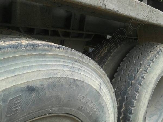 รถบรรทุกพ่วงดั๊มพ์ แม่-ลูก ยี่ห้อ ISUZU รุ่น FXZ 240 แรงม้า