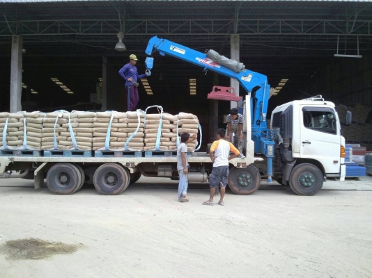 12ล้อเล็ก HINO FC 175 แรงม้า รถห้างป้ายแดง+เครน3ตันท้องV