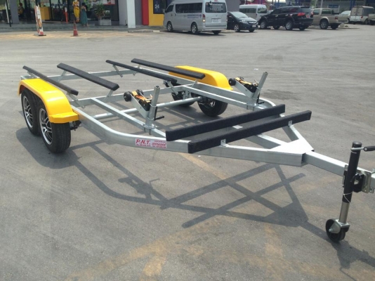 เทรลเลอร์สำหรับ 3 ลำ (2 เพลา) จาก PNT  เทรลเลอร์ 093-9895964