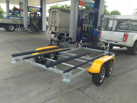 เทรลเลอร์สำหรับ 3 ลำ (2 เพลา) จาก PNT  เทรลเลอร์ 093-9895964