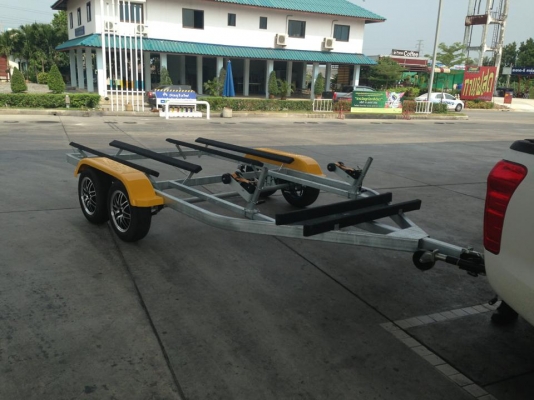 เทรลเลอร์สำหรับ 3 ลำ (2 เพลา) จาก PNT  เทรลเลอร์ 093-9895964