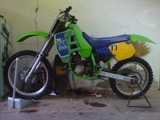 kx125ccเดิมๆจากญี่ปุ่น แน่นๆพร้อมซ่า