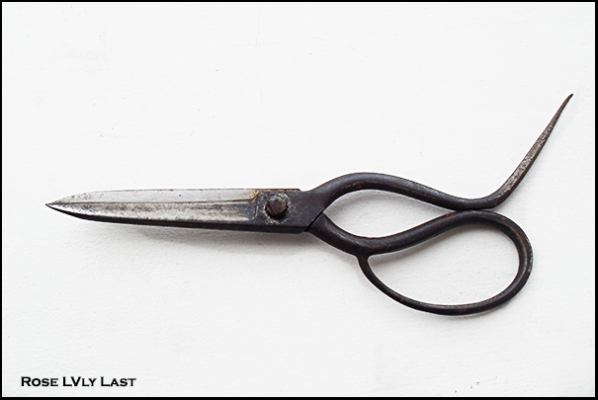 กรรไกรหาง รุ่นเก่า "ตราตา" ทำมือในเมือง โซลินเกน ประเทศเยอรมนี ของแท้ 100\% (หายากควรค่าแก่การสะสม)