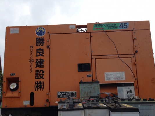 ขายเครื่องปั่นไฟ Denyo 45 Kva นำเข้าจากประเทศญี่ปุ่น