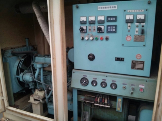 เครื่องสแปร Denyo 35 Kva นำเข้าจากประเทศญี่ปุ่น