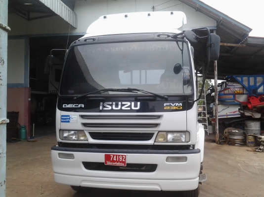 ISUZU FVM  195 Hp วางหัว DECA หัว-ครัทซี 2เพลา (ทีมงานรถคุณภาพ)