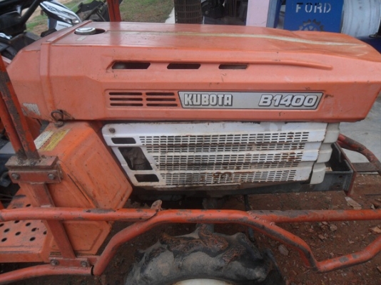 ขายแล้ว พี่วิเชียร บ้านเก่า รับรถแล้วครับ รถไถเล็ก KUBOTA รุ่น B1400 มีโคลงกันอ้อย-พร้อมโรตารี่ สภาพสวยใช้น้อยยางดี