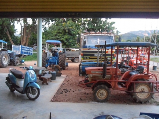 ขายแล้ว พี่วิเชียร บ้านเก่า รับรถแล้วครับ รถไถเล็ก KUBOTA รุ่น B1400 มีโคลงกันอ้อย-พร้อมโรตารี่ สภาพสวยใช้น้อยยางดี