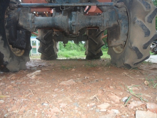 ขายแล้ว พี่วิเชียร บ้านเก่า รับรถแล้วครับ รถไถเล็ก KUBOTA รุ่น B1400 มีโคลงกันอ้อย-พร้อมโรตารี่ สภาพสวยใช้น้อยยางดี