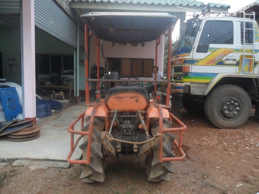 ขายแล้ว พี่วิเชียร บ้านเก่า รับรถแล้วครับ รถไถเล็ก KUBOTA รุ่น B1400 มีโคลงกันอ้อย-พร้อมโรตารี่ สภาพสวยใช้น้อยยางดี