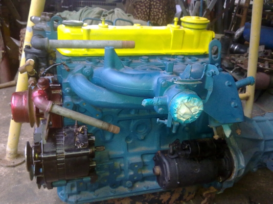 เครื่องเรือหางยาว Nissan Sd22