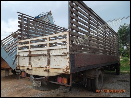 ขายด่วน รถบรรทุก 6ล้อ MITSUBISHI FUSO FK455  160 แรง ช่วงยาว 7.2M คอกสูง รถเดิมๆ พร้อมใช้งาน ราคาสุดคุ้ม