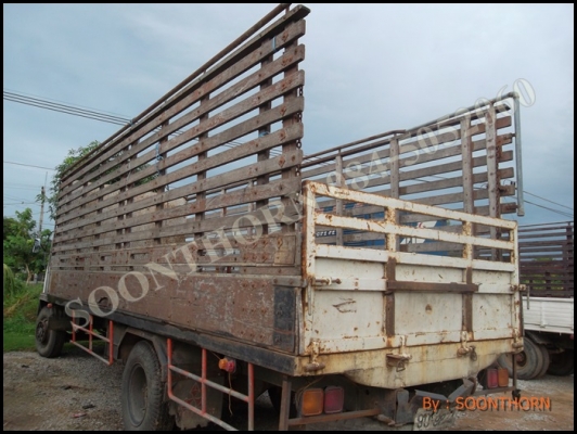 ขายด่วน รถบรรทุก 6ล้อ MITSUBISHI FUSO FK455  160 แรง ช่วงยาว 7.2M คอกสูง รถเดิมๆ พร้อมใช้งาน ราคาสุดคุ้ม