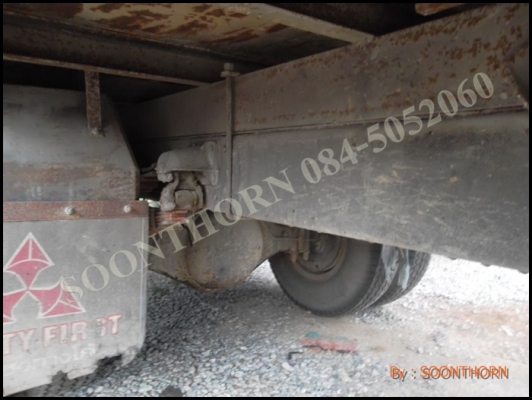 ขายด่วน รถบรรทุก 6ล้อ MITSUBISHI FUSO FK455  160 แรง ช่วงยาว 7.2M คอกสูง รถเดิมๆ พร้อมใช้งาน ราคาสุดคุ้ม