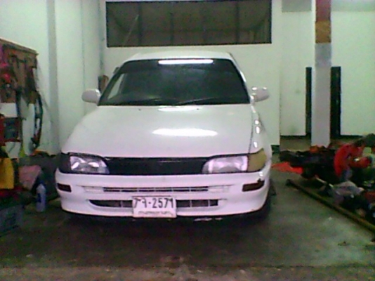 ขายtoyota AE111 สีขาวไฟฟ้าทั้งคัน