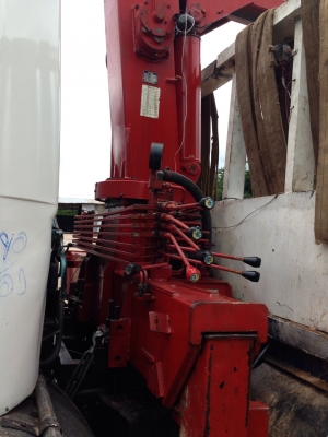 ขายเครนUNIC5ตัน6ปอก5ชัก สภาพดี น้ำเข้าติดรถมาจากนอก เอวแน่น บูมไม่มีหักครับ