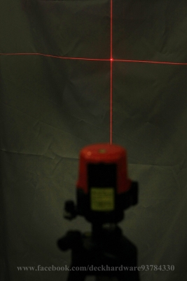 เครื่องมือวัดระดับเลเซอร์ cross self-adjusting linear laser ยีห้อ WOODWELL รุ่น W8818