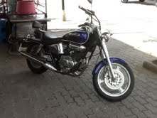 ขายมอเตอร์ไซร์ honda pantom 200 cc.