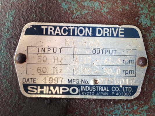 ขายมอเตอร์เกียร์ปรับรอบ Shimpo เพลาออก 2 ข้าง มอเตอร์ mitsubishi 1 HP. 380 V สภาพสวยมาก วิ่งนิ่ม ใช้งานได้หลากหลายแบบ รับประกันคุณภาพ ขายมอเตอร์เกียร์ปรับรอบ Shimpo เพลาออก 2 ข้าง มอเตอร์ mitsubishi 1 HP. 380 V สภาพสวยมาก วิ่งนิ่ม ใช้งานได้หลากหลายแบบ รับประกันคุณภาพ