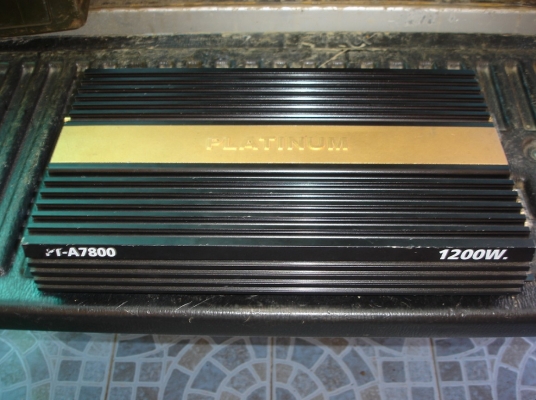 ขอขายpower รถยนต์ plaitnum pt-a7800 1200w