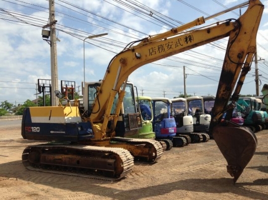 ขายรถแบคโฮ KOMATSU PC120-5 มี VDO ระบบไฟฟ้าเต็ม รถนอกนำเข้าสภาพสวย สนใจติดต่อ 089-8368497