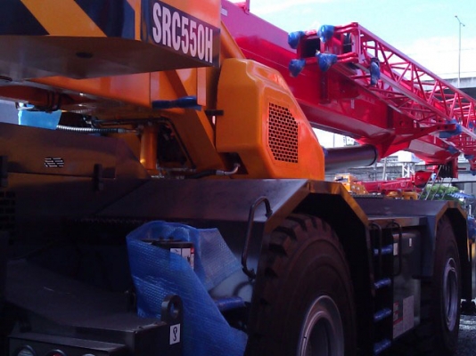 ขาย Sany Rough-Terrain Crane 55 Ton