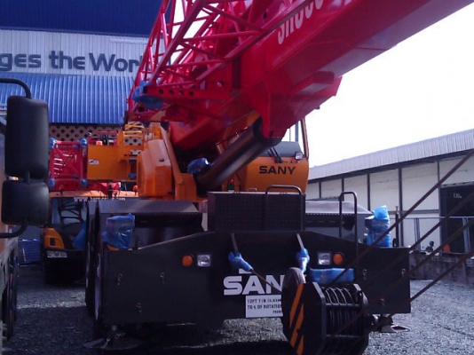 ขาย Sany Rough-Terrain Crane 55 Ton