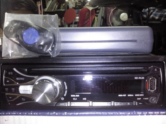 ขายวิทยุ JVC MP3 USB สภาพดี ขายวิทยุ JVC MP3 USB สภาพดี