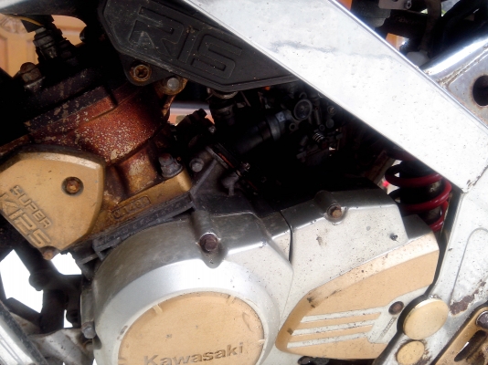 ขาย KR150 ปี39 รถจอดนาน ทะเบียนชุดโอนครบ