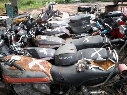 kawasaki GTO ราคาตามสภาพ รถมีทะเบียน