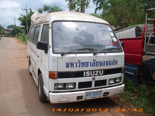 ขายรถตู้ ISUZU BUDDY 1997 มือเดียวใช้ น้อย VIP 7ที่นั่ง ปกติรับเฉพาะแขกโรงแรม-สนาบิน เอกสารพร้อมโอนพร้อมใช้