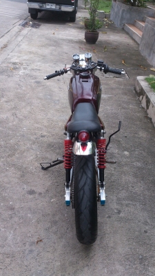 ขายHONDA JX110 Cafe Racer ล้อโต เล่มทบ.แท้ ขายHONDA JX110 Cafe Racer ล้อโต เล่มทบ.แท้