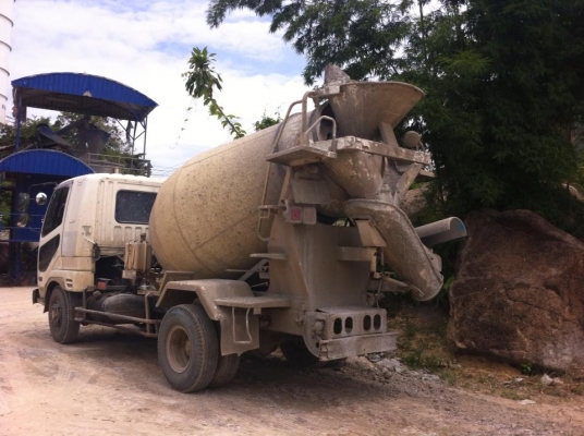 ขายรถมิกซ์ปูน MITSUBISHI เครื่อง 6D17 (3Q)