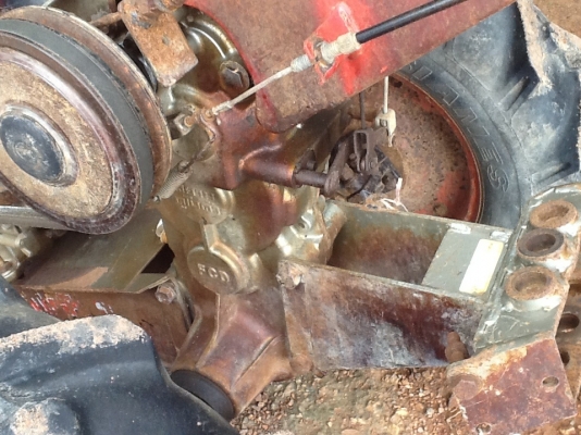 เครื่องคูโบต้า RT120 DI รถไถเดินตามสยามคูโบต้า NC131 เกียร์กลาง