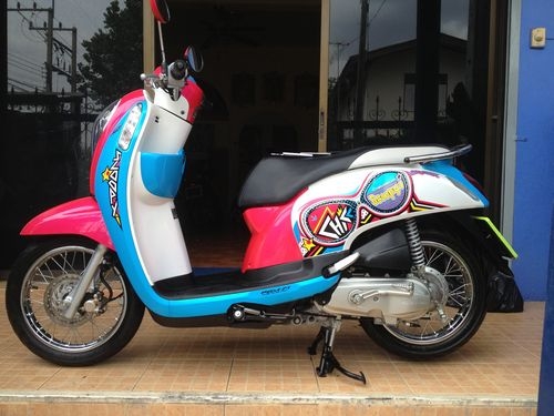 HONDA SCOOPY I รถปี2012วิ่ง2xxxโลลายLOVERสวยกริ้บ