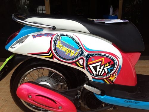 HONDA SCOOPY I รถปี2012วิ่ง2xxxโลลายLOVERสวยกริ้บ