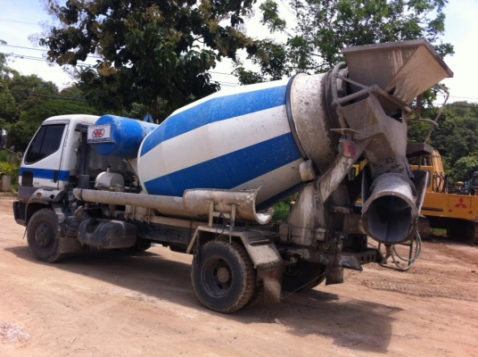 ขายรถมิกซ์ปูน MITSUBISHI เครื่อง D17 (3.5Q)