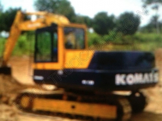 รถแบคโฮ ยี่ห้อ KOMATSU PC120-3