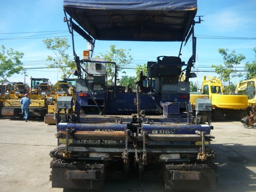 รถปูยาง Sumitomo HA60W-3 ปี 2000 ปูได้ 6 เมตร รถเก่านอกนำเข้าจากญี่ปุ่น 091 695-6445 รถปูยาง Sumitomo HA60W-3 ปี 2000 ปูได้ 6 เมตร รถเก่านอกนำเข้าจากญี่ปุ่น 091 695-6445