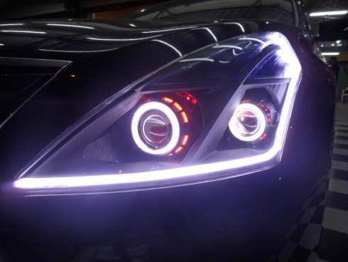 ร้านPower Lab รับติดตั้ง Projector Bi-Xenon ,Transformer  ติดวงแหวน  CCFL รับติดตั้งนอกสถานที่ ในจังหวัดพิษณุโลก