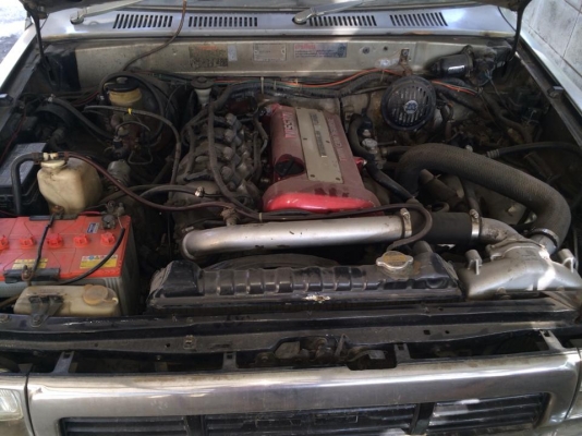 รายละเอียด ขายกระบะไมตี้เอ็กแค็ป เครื่อง SR ฝาแดง ลงเล่มแล้ว ยกกระบะไทเกอร์ D4D ใส่ใหม่