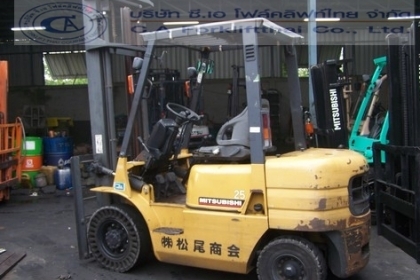 ขาย รถโฟล์คลิฟท์ MITSUBISHI รุ่น FD25